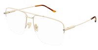 Montura de gafas Gucci Mujer GG1415O003-IVORY-IVORY-TRANSPARENT58 - GG1415O003-IVORY-IVORY-TRANSPARENT58